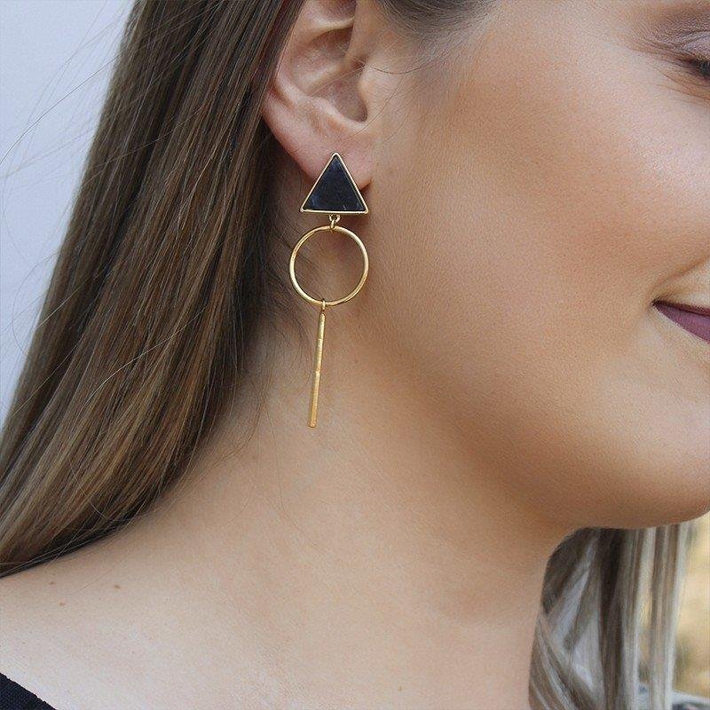 BRINCO FOLHEADO A OURO