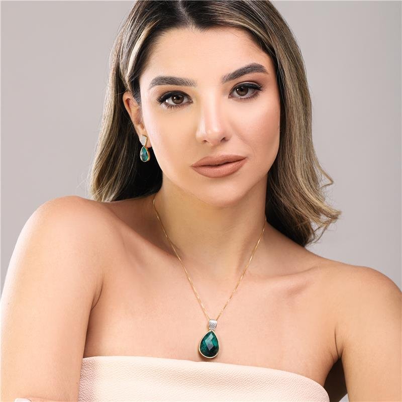BRINCO FOLHEADO A OURO E RÓDIO BRANCO