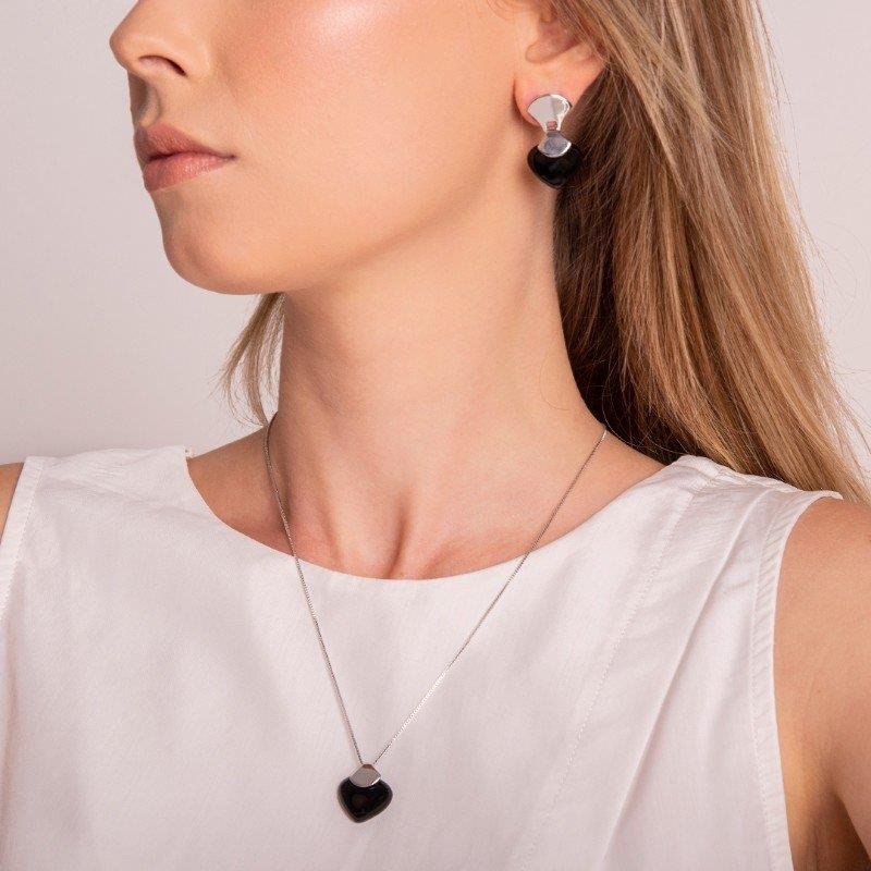 CONJUNTO FOLHEADO A OURO
