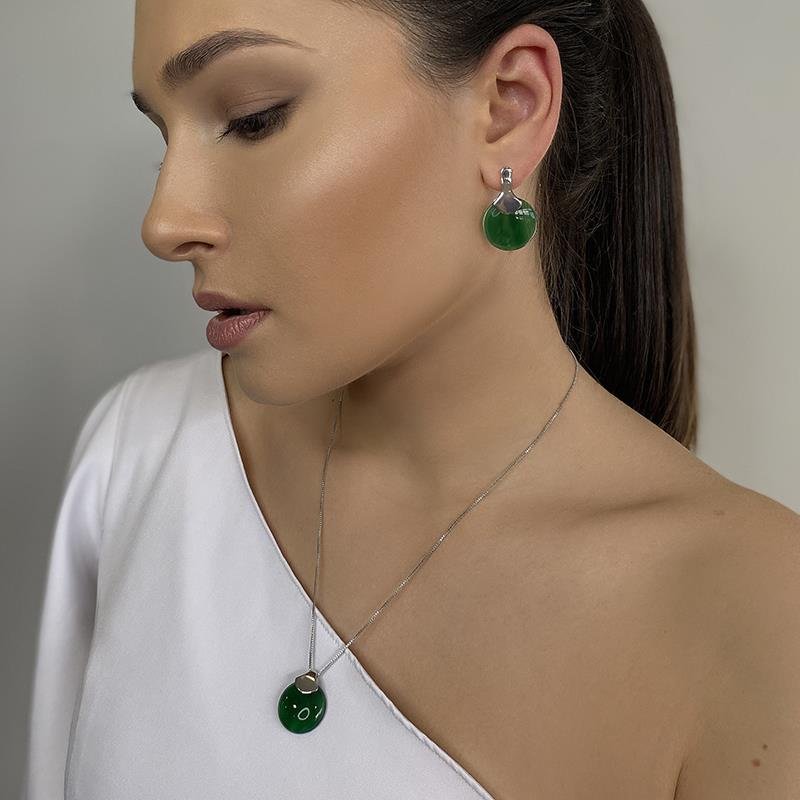 CONJUNTO FOLHEADO A RÓDIO