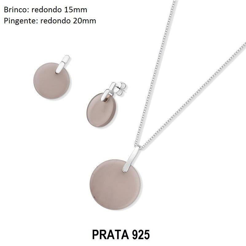 CONJUNTO PRATA 