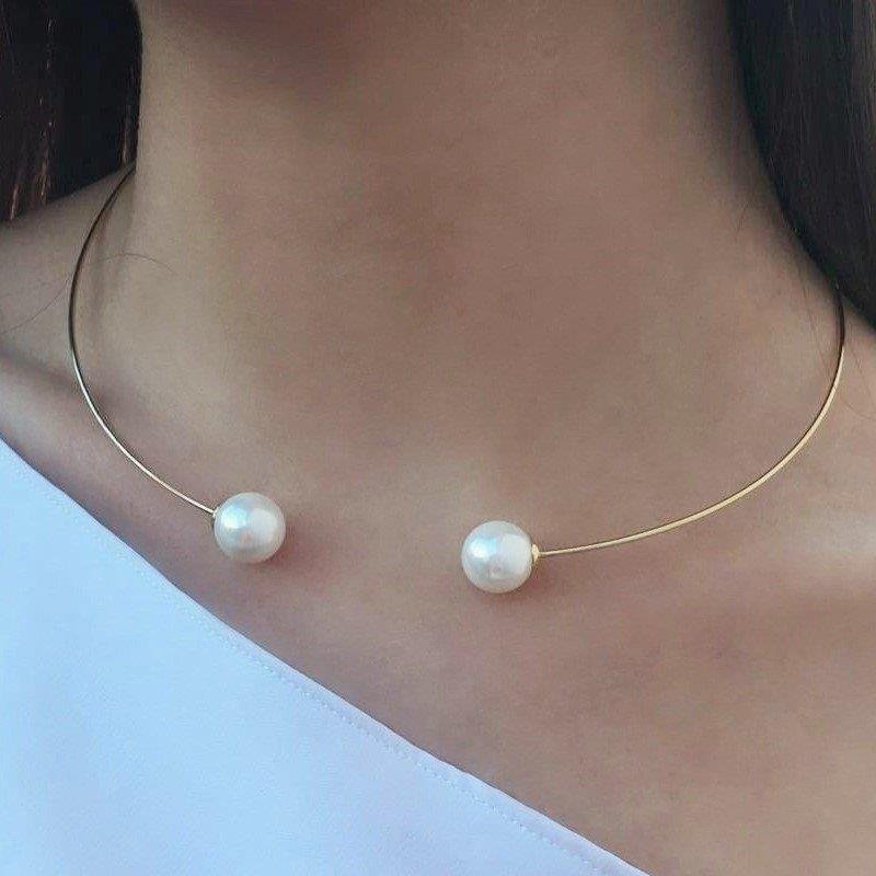CHOKER FOLHEADO A OURO