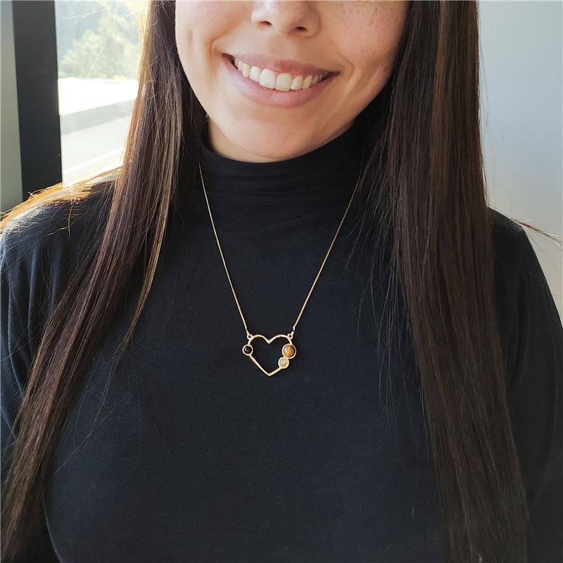 PINGENTE FOLHEADO A OURO