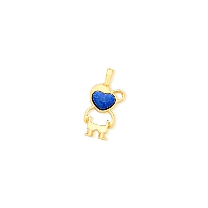 PINGENTE FOLHEADO A OURO