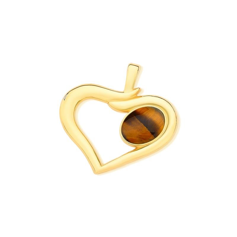 PINGENTE FOLHEADO A OURO