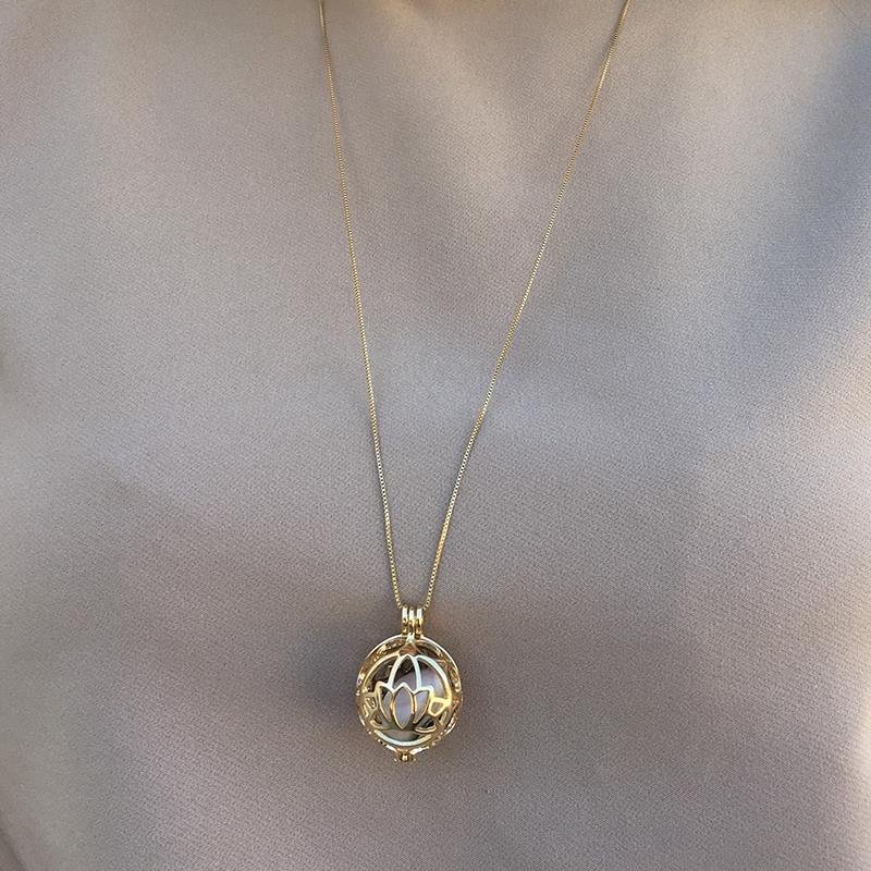 PINGENTE FOLHEADO A OURO SEM CORRENTE