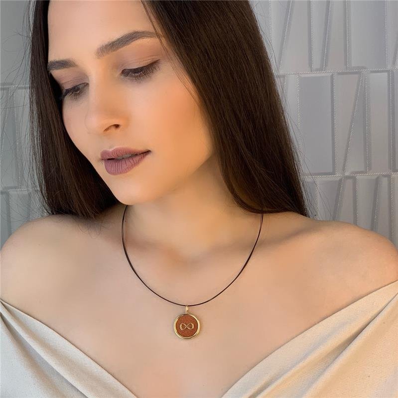 PINGENTE FOLHEADO A OURO
