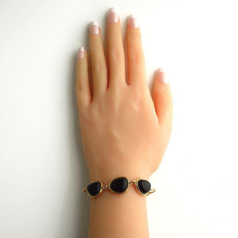 PULSEIRA FOLHEADO A OURO