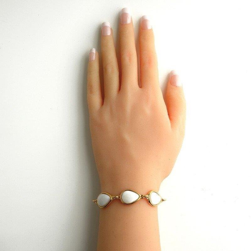 PULSEIRA FOLHEADO A OURO
