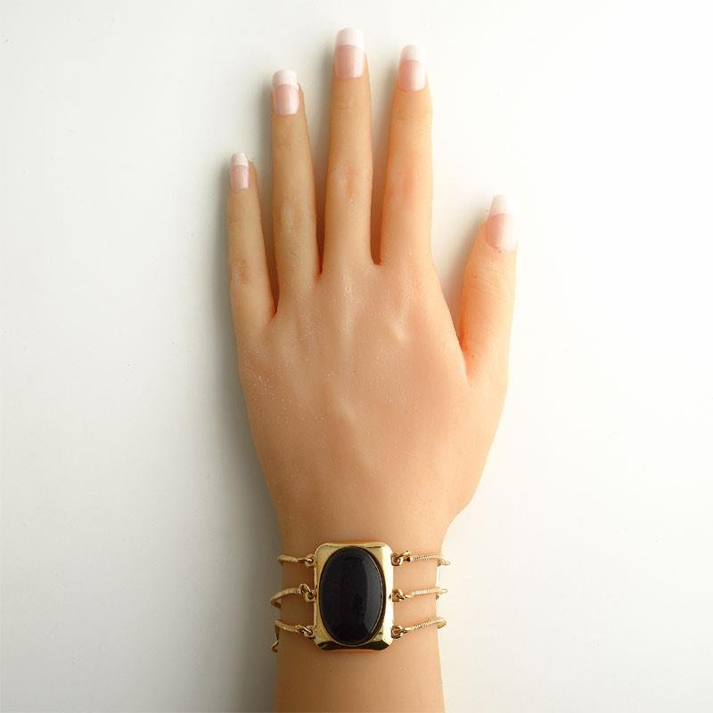 PULSEIRA FOLHEADO A OURO