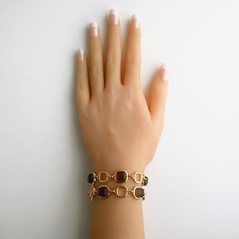 PULSEIRA FOLHEADO A OURO