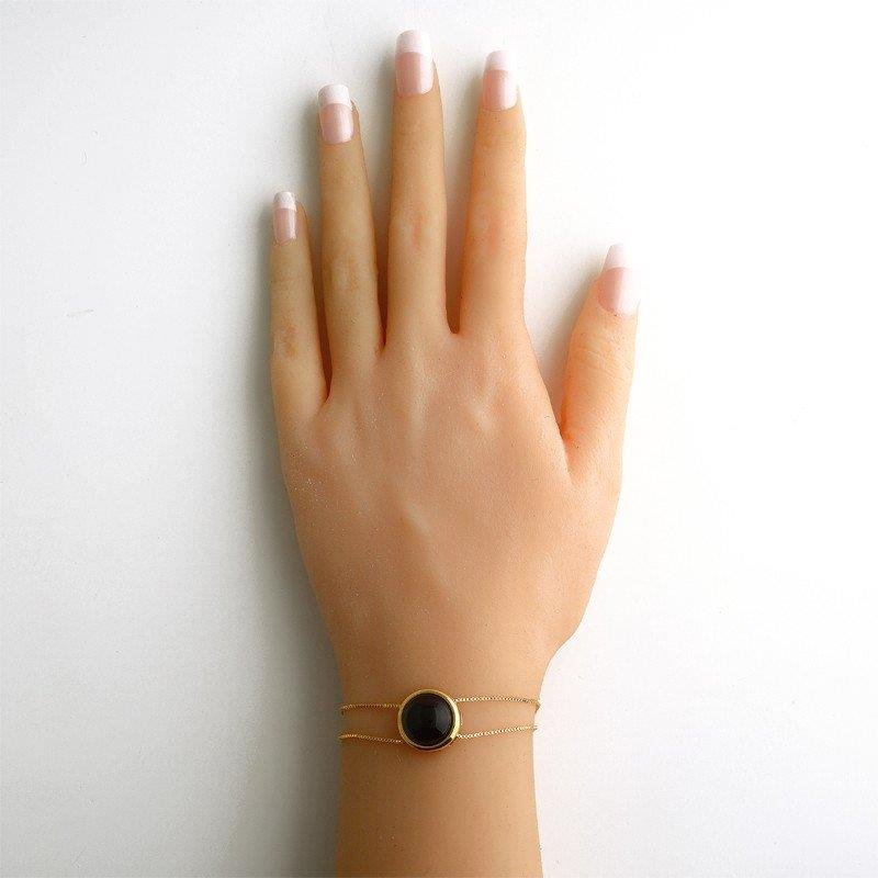 PULSEIRA FOLHEADO A OURO