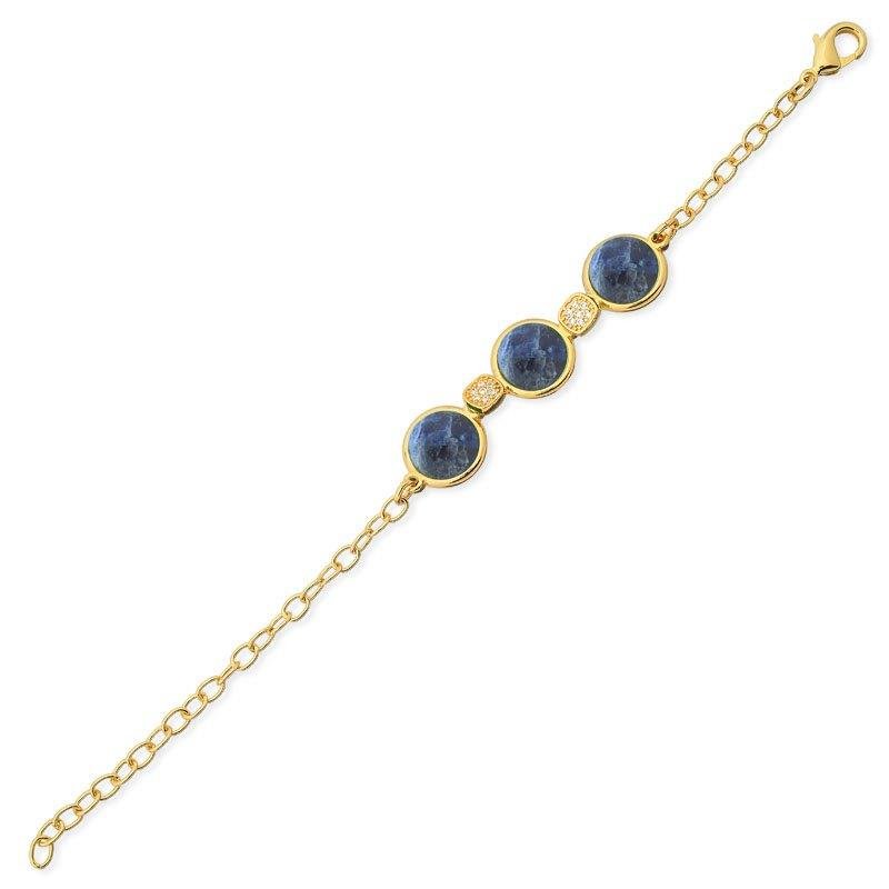 PULSEIRA FOLHEADO A OURO