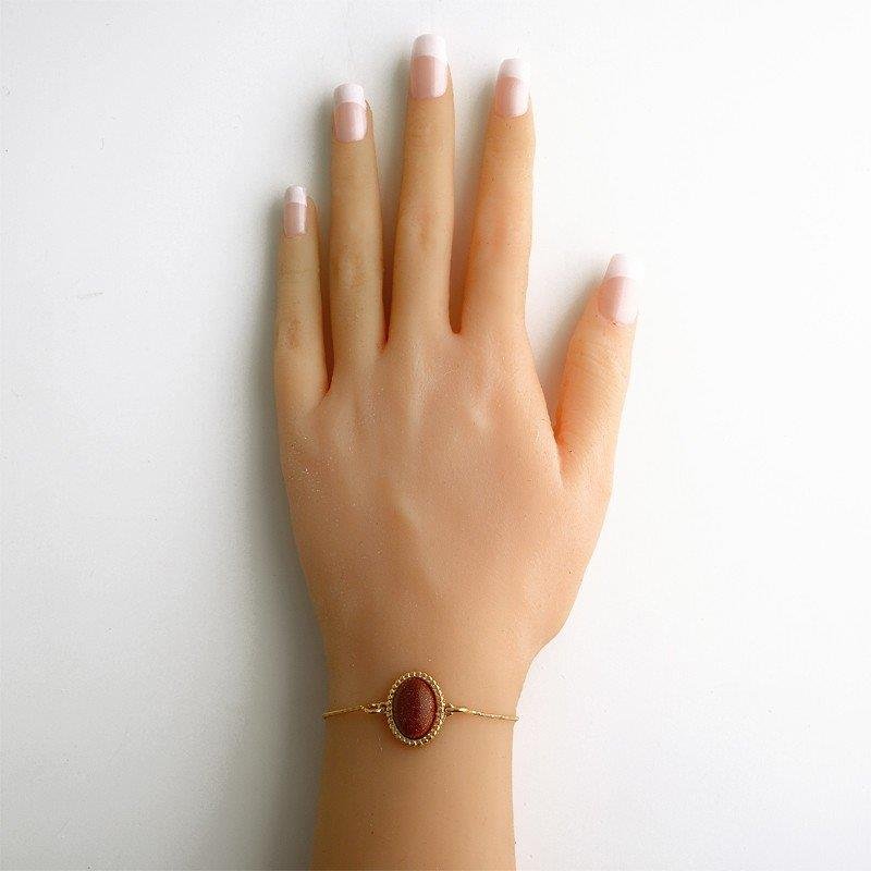 PULSEIRA FOLHEADO A OURO