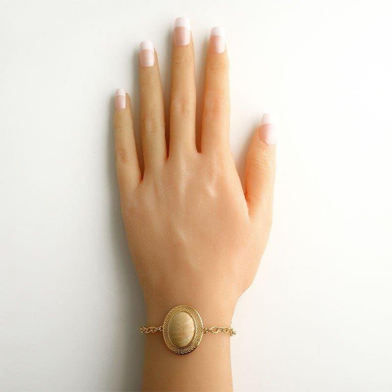 PULSEIRA FOLHEADO A OURO