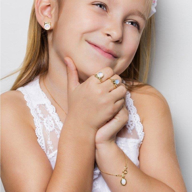 PULSEIRA FOLHEADO A OURO