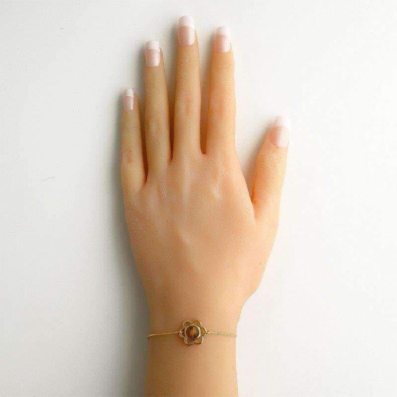 PULSEIRA FOLHEADO A OURO