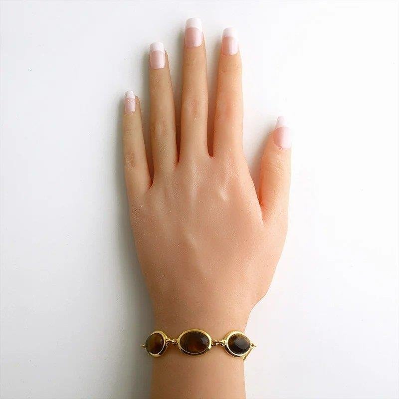 PULSEIRA FOLHEADO A OURO