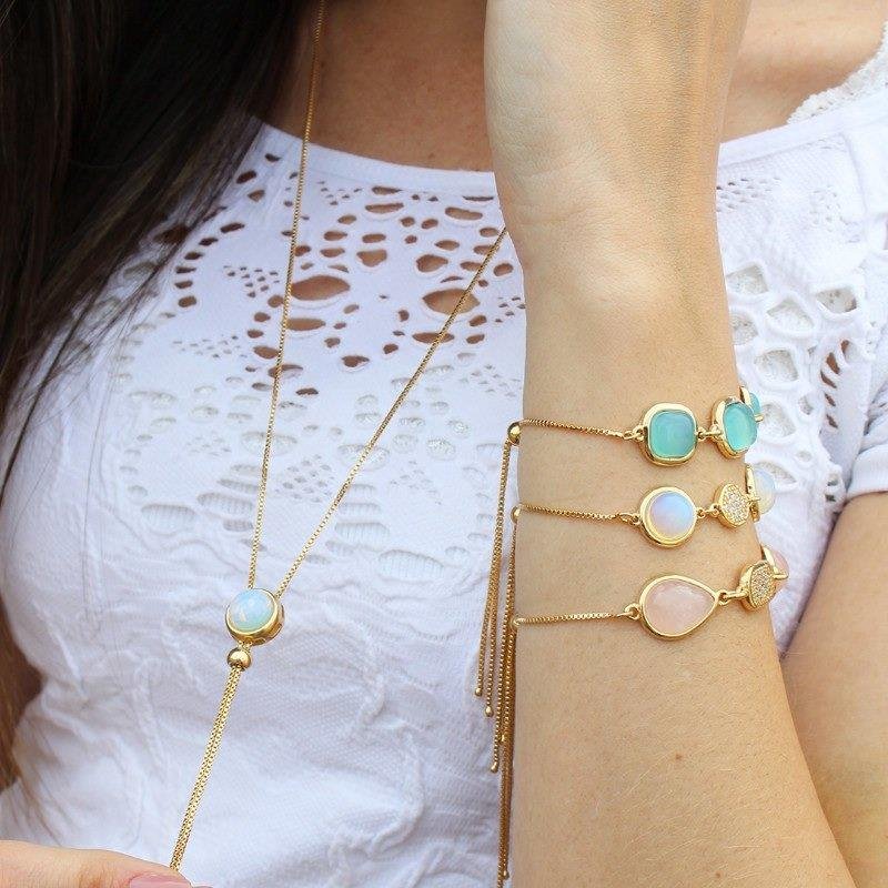 PULSEIRA FOLHEADO A OURO