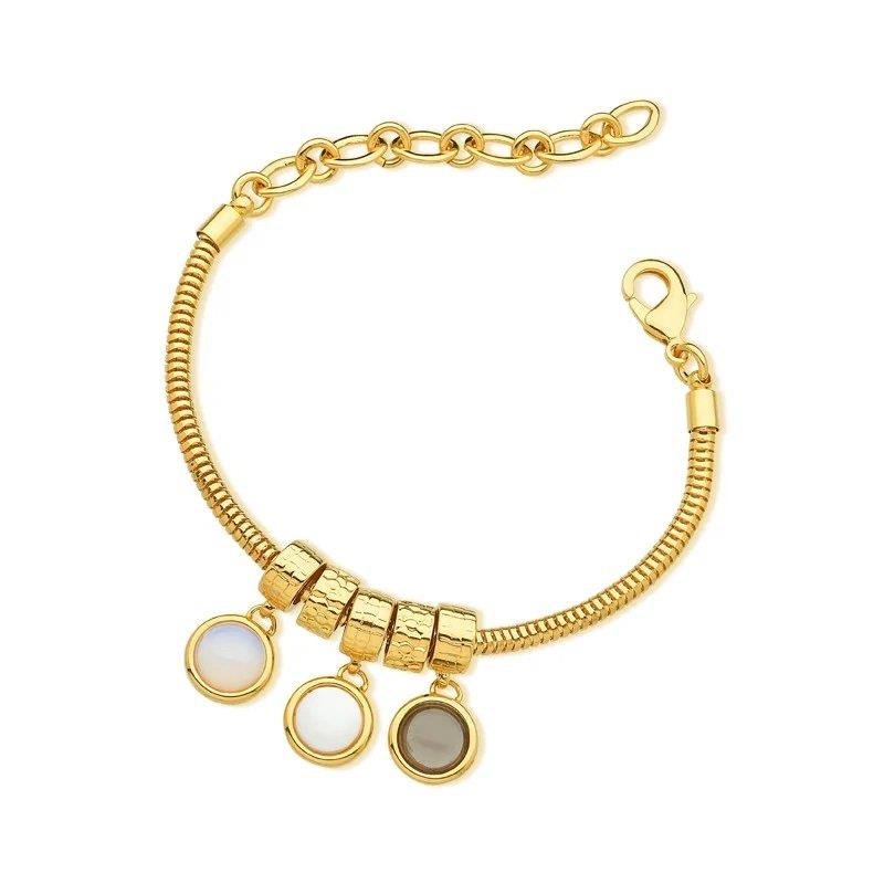 PULSEIRA FOLHEADO A OURO