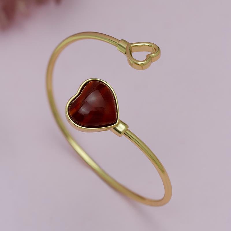 PULSEIRA FOLHEADO A OURO