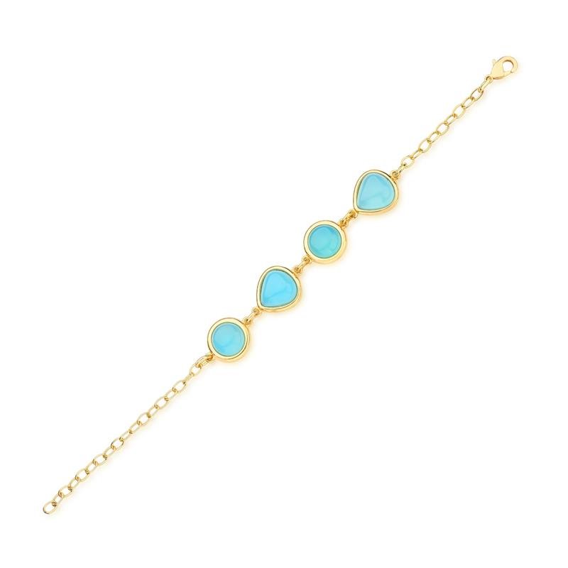 PULSEIRA FOLHEADO A OURO