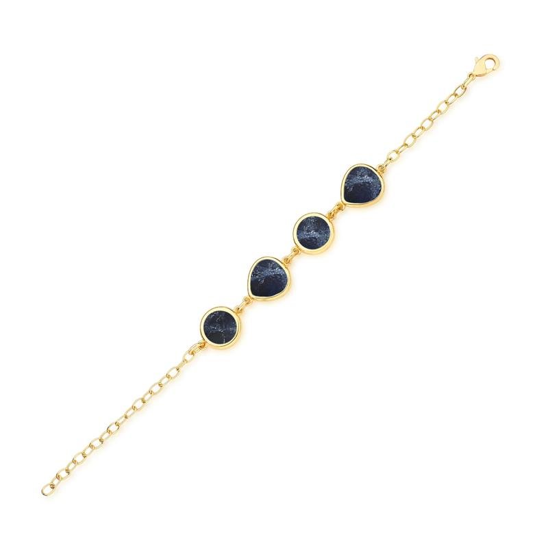 PULSEIRA FOLHEADO A OURO