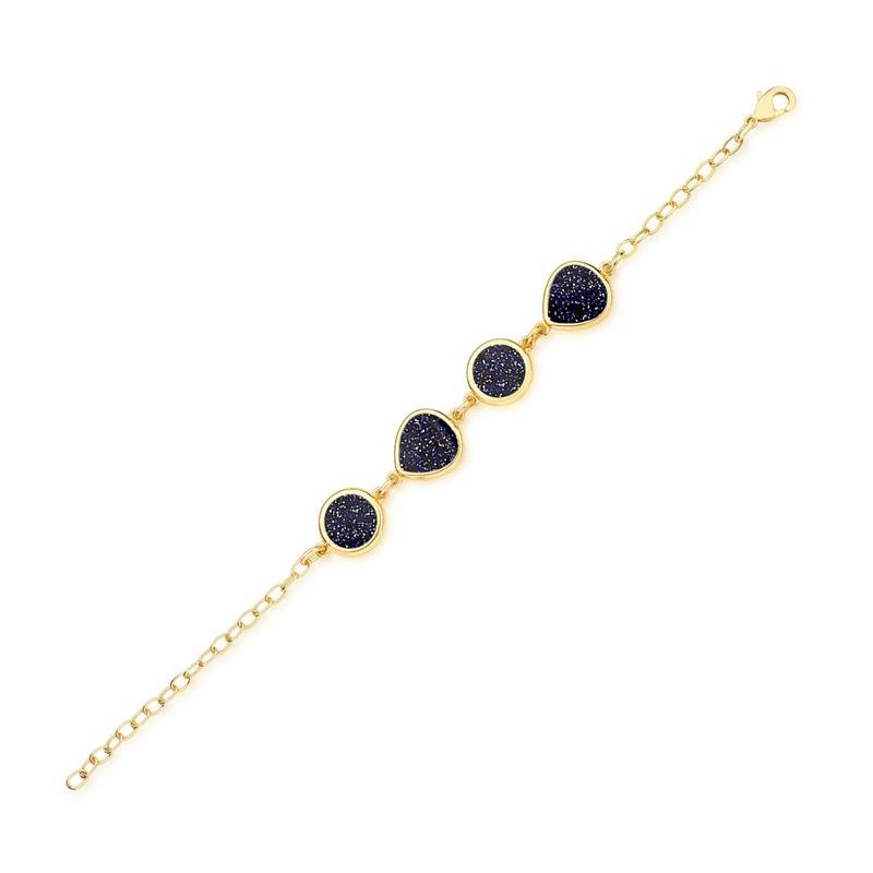 PULSEIRA FOLHEADO A OURO