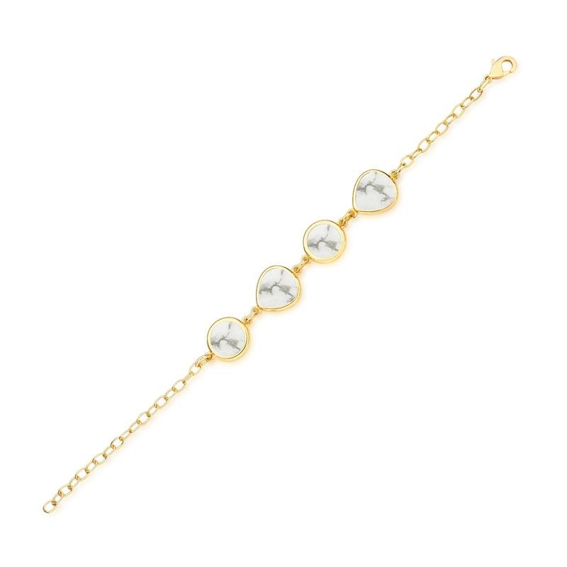 PULSEIRA FOLHEADO A OURO
