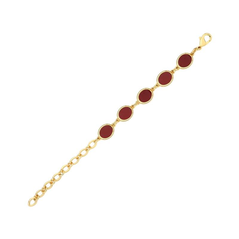 PULSEIRA FOLHEADO A OURO