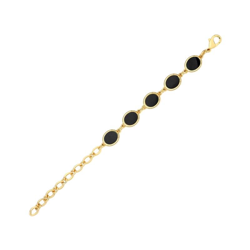 PULSEIRA FOLHEADO A OURO