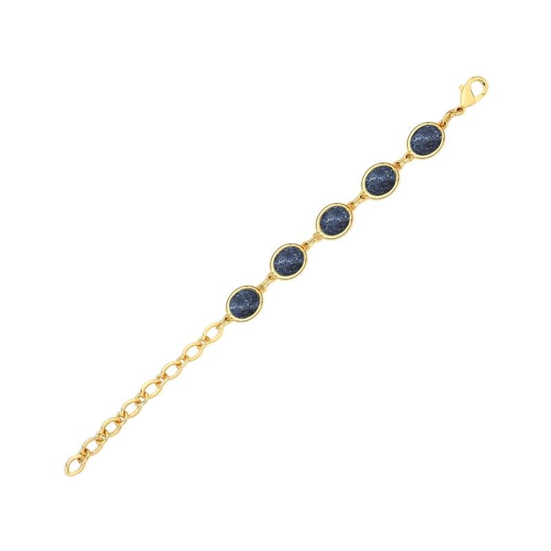 PULSEIRA FOLHEADO A OURO