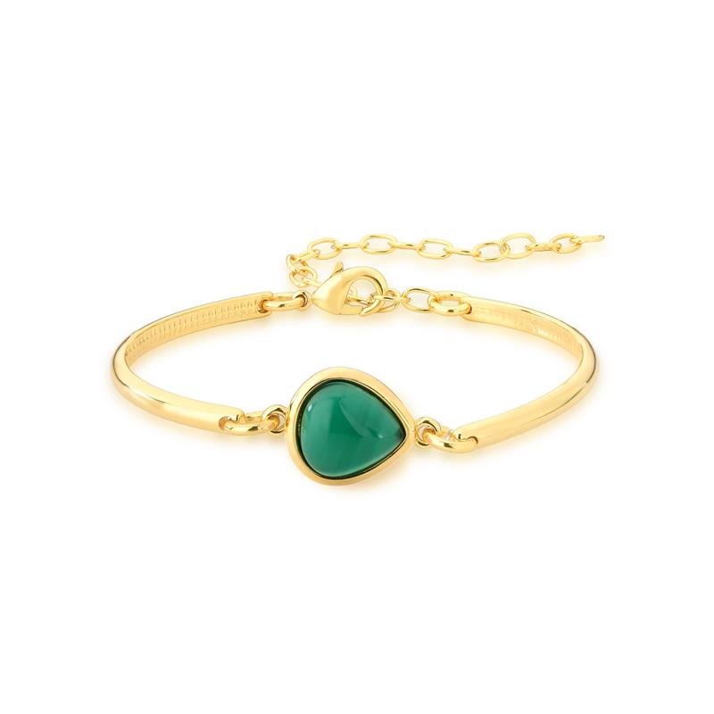 PULSEIRA FOLHEADO A OURO