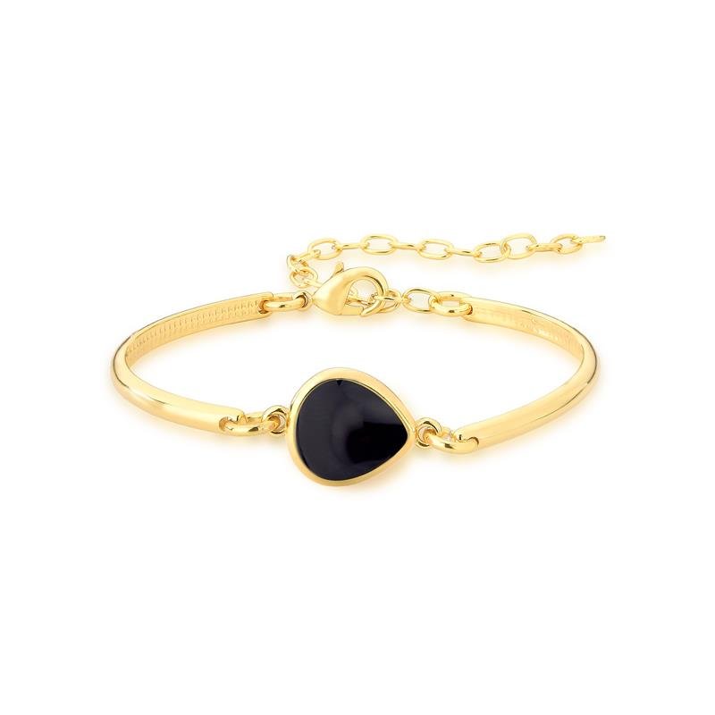 PULSEIRA FOLHEADO A OURO