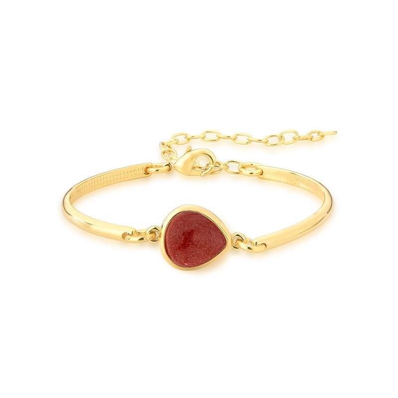 PULSEIRA FOLHEADO A OURO