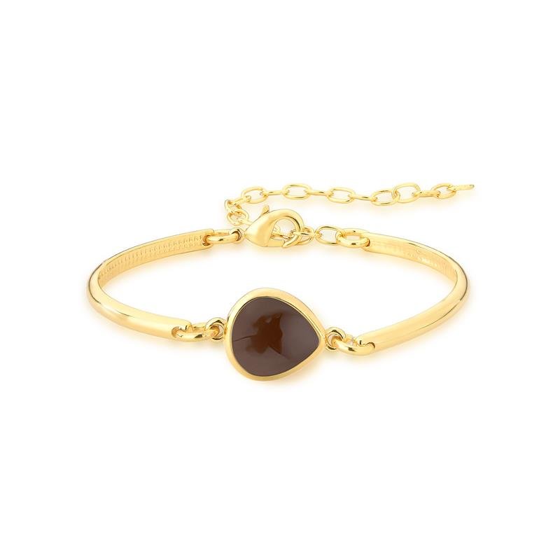 PULSEIRA FOLHEADO A OURO