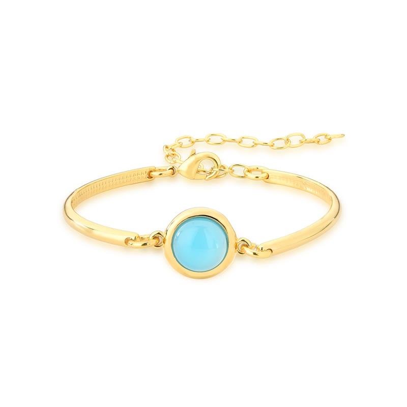 PULSEIRA FOLHEADO A OURO
