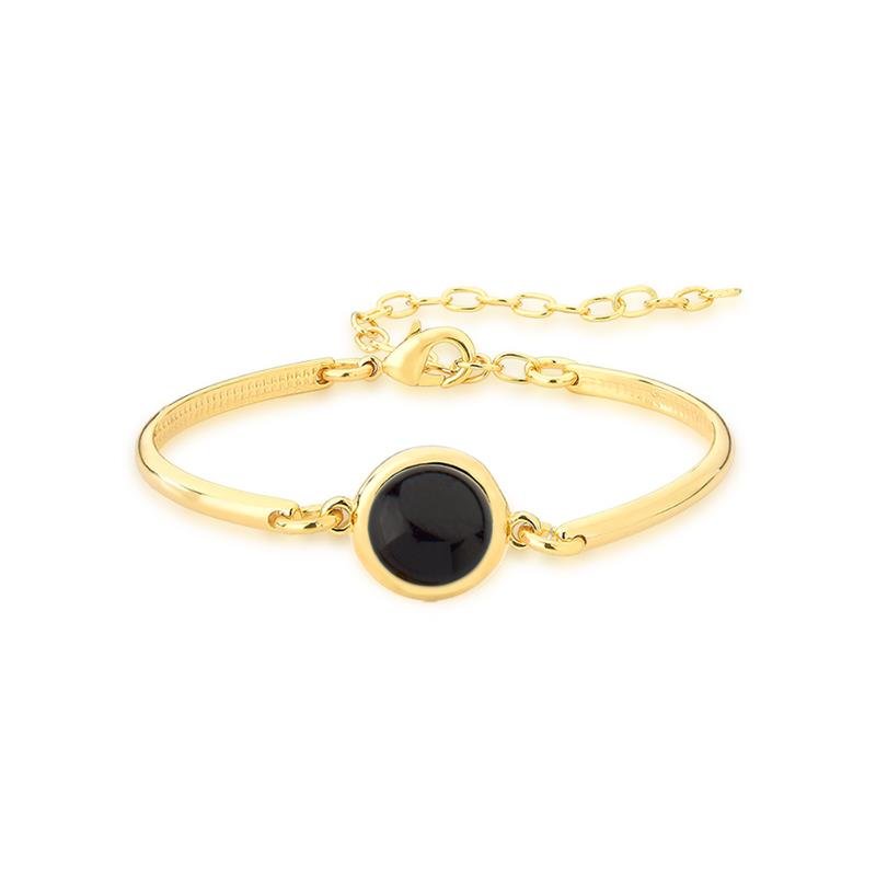 PULSEIRA FOLHEADO A OURO