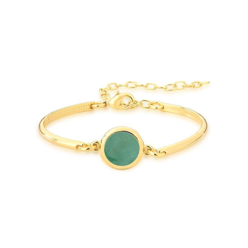 PULSEIRA FOLHEADO A OURO