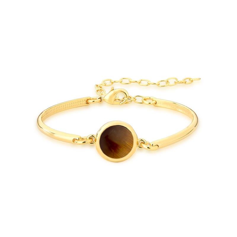 PULSEIRA FOLHEADO A OURO