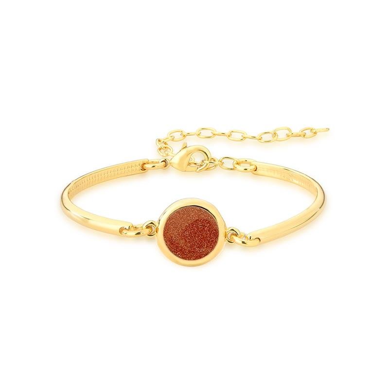 PULSEIRA FOLHEADO A OURO