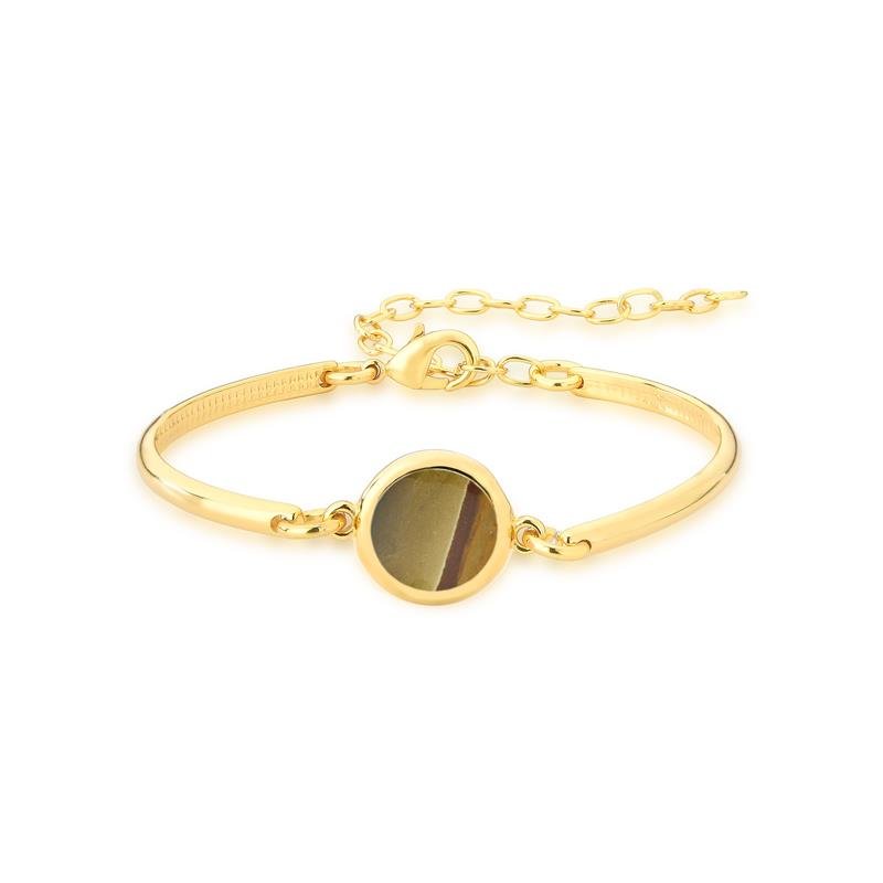 PULSEIRA FOLHEADO A OURO