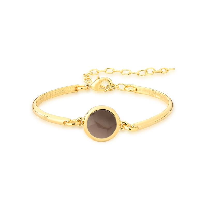 PULSEIRA FOLHEADO A OURO