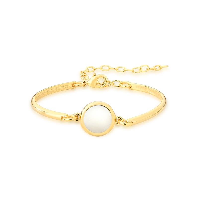 PULSEIRA FOLHEADO A OURO