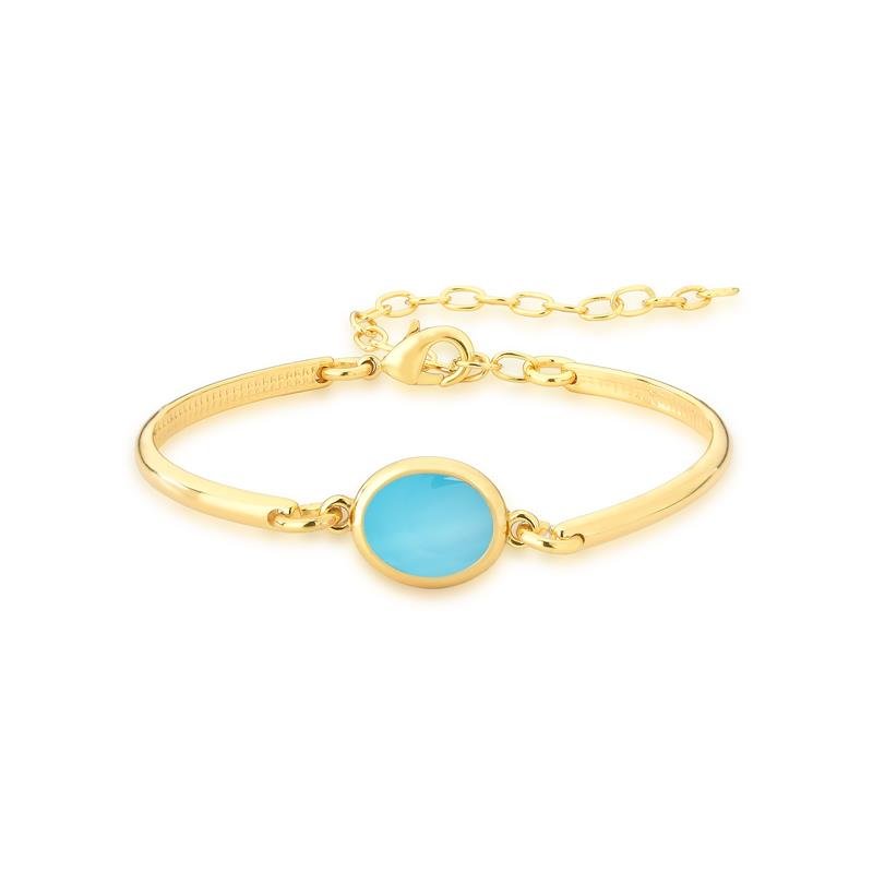 PULSEIRA FOLHEADO A OURO