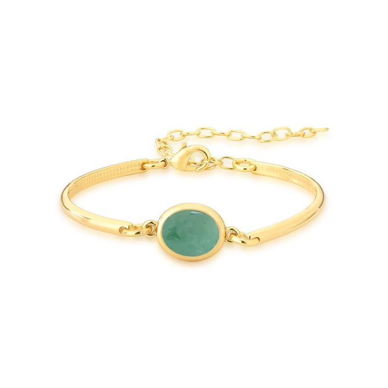 PULSEIRA FOLHEADO A OURO
