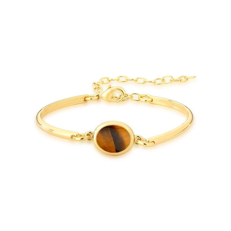 PULSEIRA FOLHEADO A OURO
