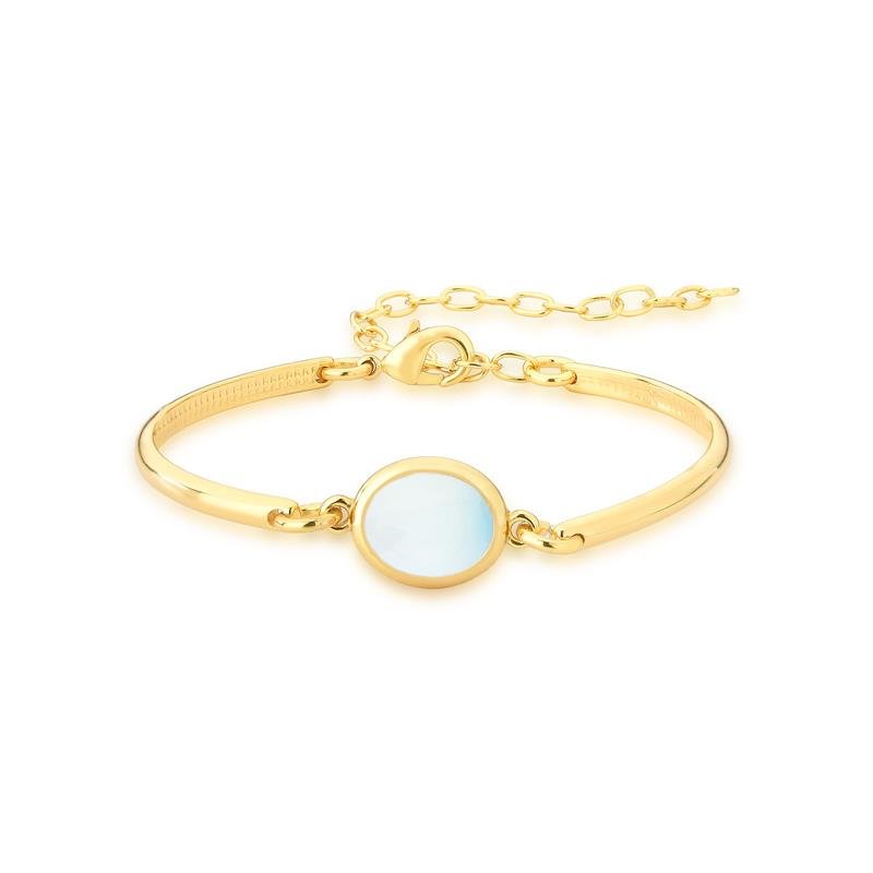 PULSEIRA FOLHEADO A OURO
