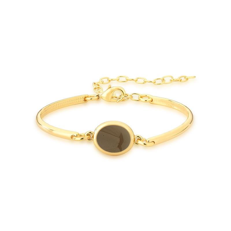 PULSEIRA FOLHEADO A OURO