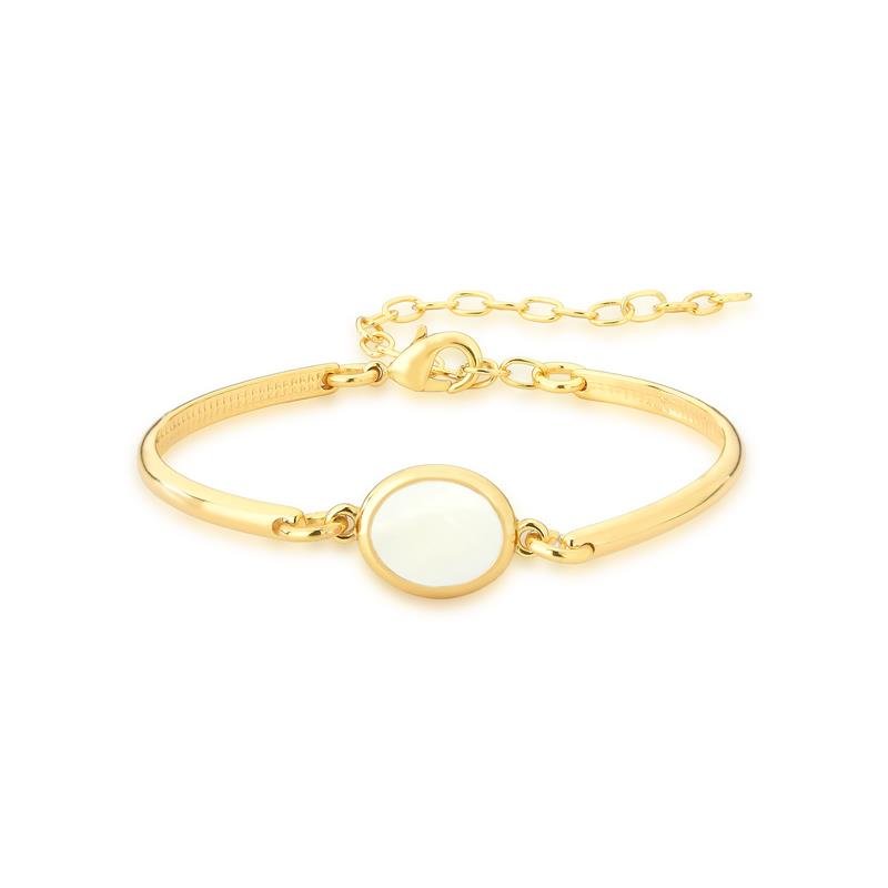 PULSEIRA FOLHEADO A OURO